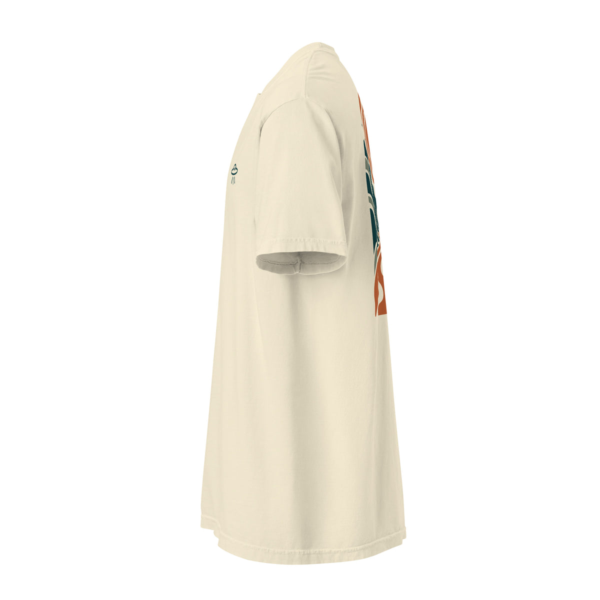 Heartland Tee, Ivory — left side view
